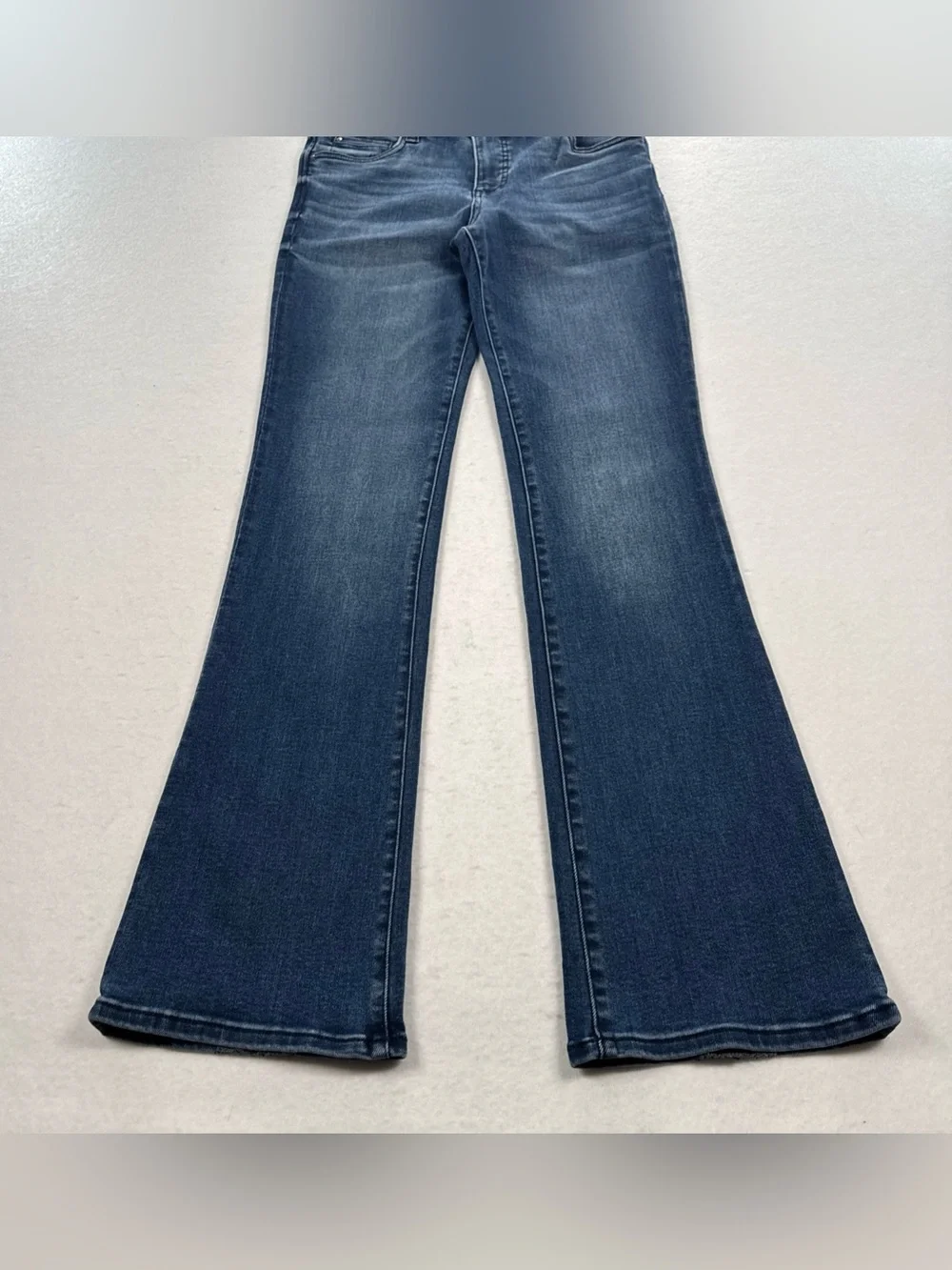 KUT From The Kloth Natalie Fab Ab Bootcut Jeans Women 6 Blue Denim High Rise Y2K
